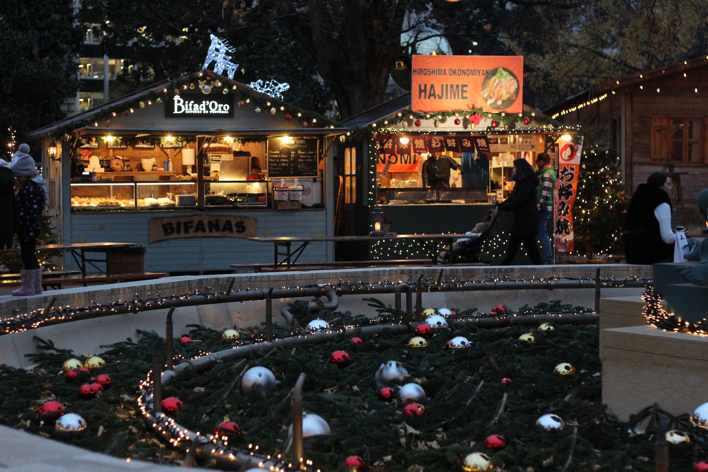 Marcher de noel Genève