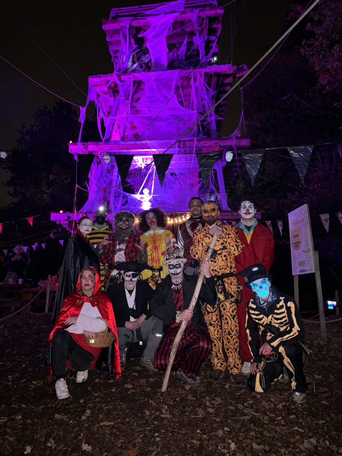 Soirées Halloween : Accrobranche nocturne