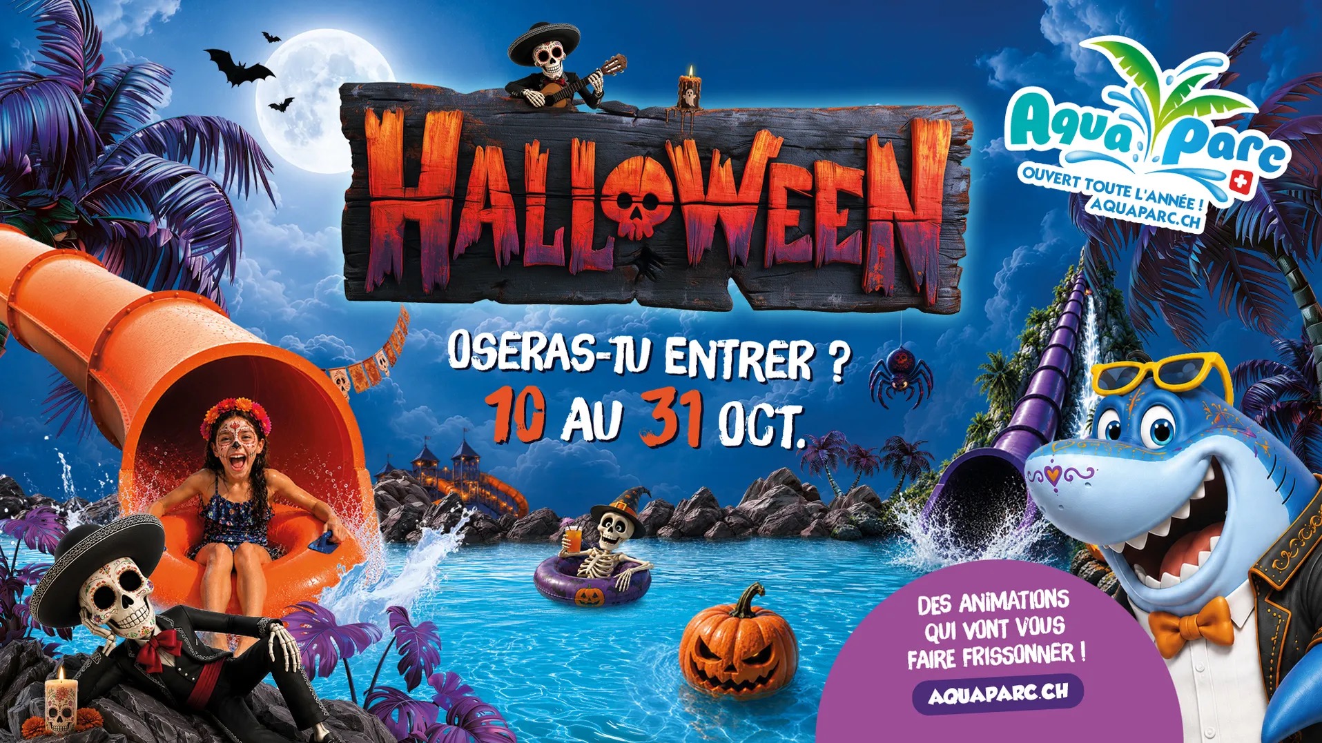 Aquaparc : Halloween